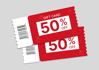 Gift Card cards graphic design