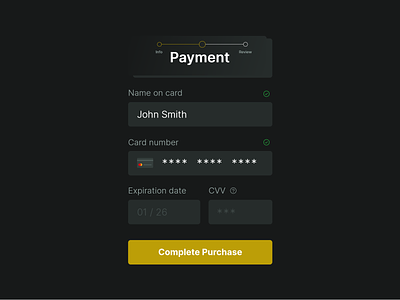 Credit Card Checkout #DailyUI checkout dailyui ecommerce graphic design payment ui