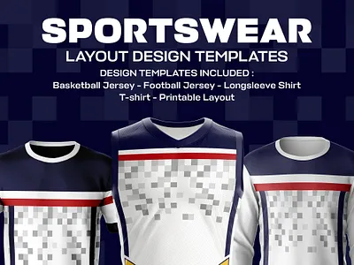 PIXEL PATTERN JERSEY TEMPLATE DESIGN apparel basketball clothing design football graphic design jersey layout mock up print soccer sports sportswear t shirt template uniform wear