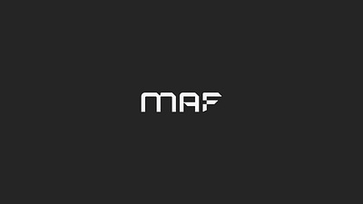 MAF brand branding brandlogo design graphic design illustration logo logo design logodesign logotype mark vector