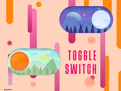 Toggle Switch 3d animation design graphic design il illustration logo motion graphics ui ux vector