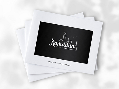 Islamic Typography islamic lettering lettering design ramadan art ramadan vector ramadan text ramdan design taypography