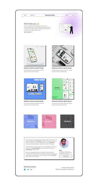 Design Portfolio web design design design portfolio homepage portfolio ui ux web design