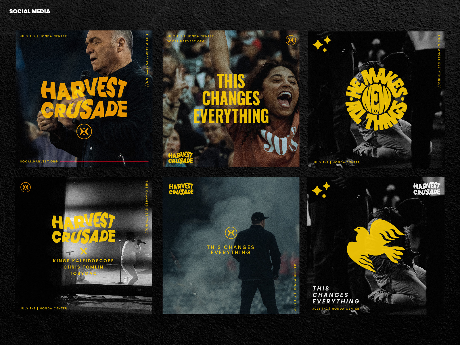 Harvest Crusade 2023 Branding by Shawn Gorton on Dribbble