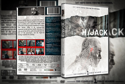 Hijack Season 1 DVD Cover design dvd dvdcover dvdcustomcover hijackseason1dvd photoshop