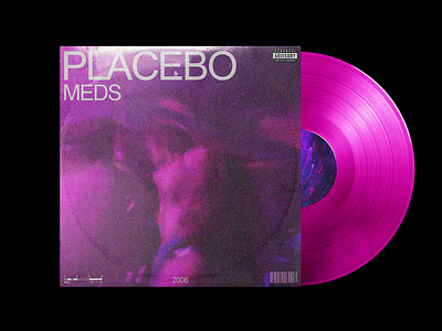 Vinyl Album Cover cover graphic design lp cover photoshop placebo vinyl cover