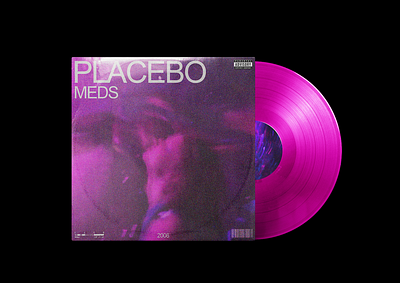 Vinyl Album Cover cover graphic design lp cover photoshop placebo vinyl cover