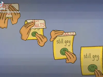 Test results: still gay animation graphic design motion graphics procreate