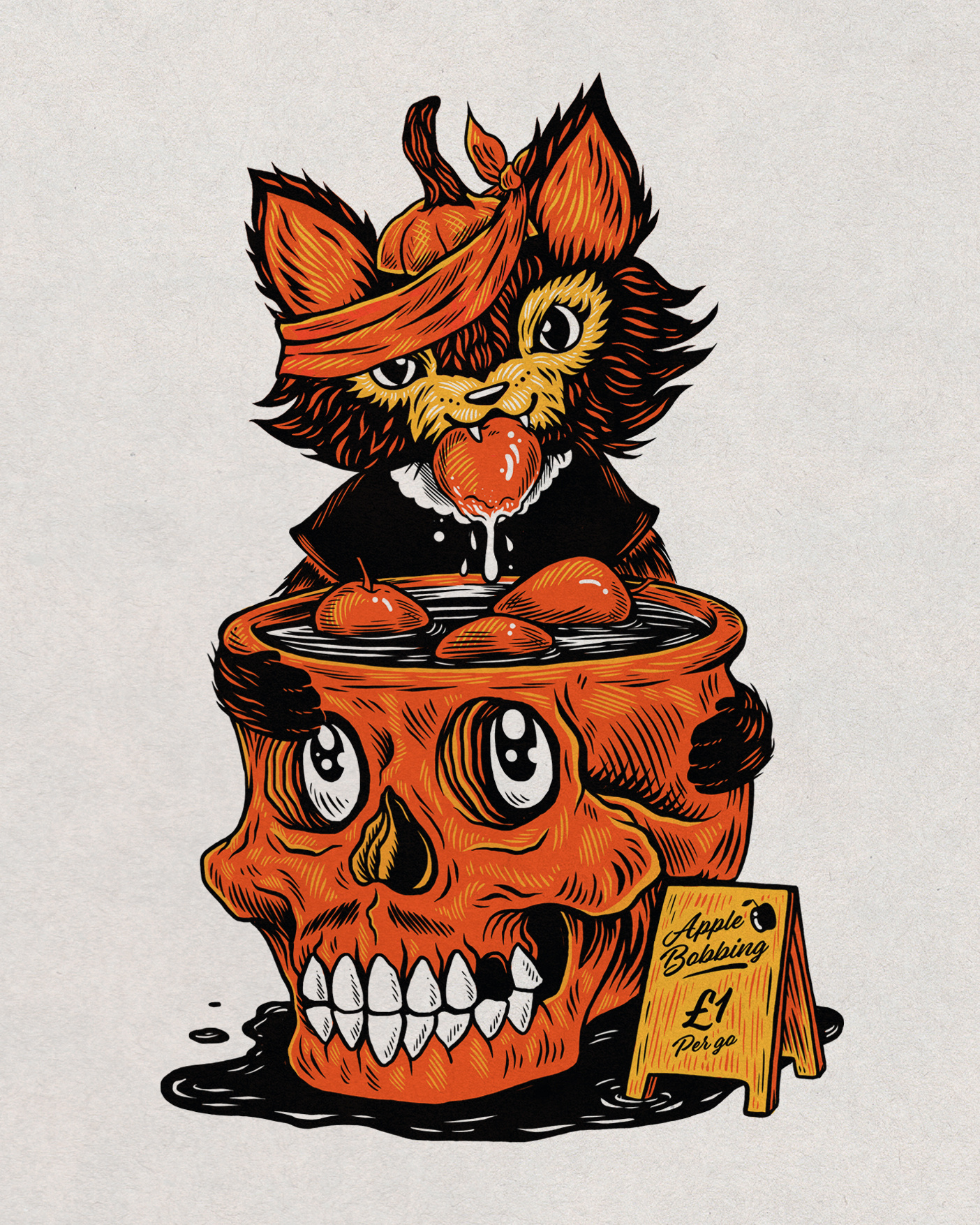 WEENZINE 10 boop cat character design character illustration cute drawing halloween halloween art illustration spooky spooky art