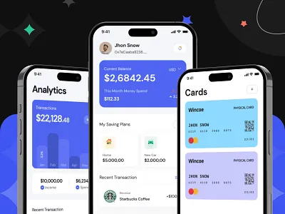 Wincoe Digital Wallet App Full Flow app ui ux design banking app clean crypto app currency finance app fintech minimal mobile app design money transfer onboarding transaction typography ui deisgn ui ux wallet wallet app