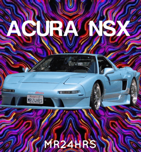 ACURA NSX baby blue by Mr24hrs Mister24hours baby blue nsx mister24hours mr24hour mr24hours mr24hrs tony ayala