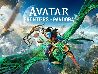 ⛰ Avatar: Frontiers of Pandora 3d animation avatar creatures cutouts film helicopter illustration james cameron logo mountains movie pandora ubisoft vegetation vfx video editing video game visual effects waterfalls