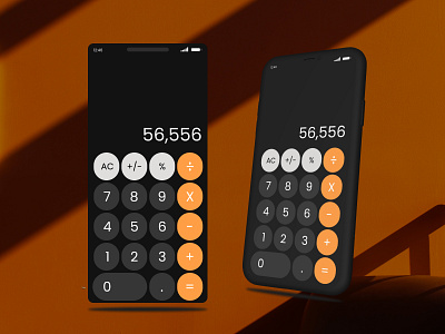 Calculator Screen. app calculator daily ui design mobile app design