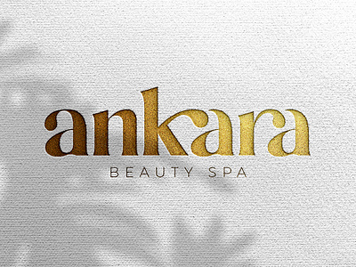 Ankara - Beauty Spa branding graphic design logo logotype