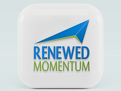 RENEWED MOMENTUM-Logo Design (Unused) app icon design arrow mark logo best logo best logo design best logo designer branding corporate logo design creative logo design design graphic design icon design illustration logo logo design logo process logos simple logo typography vector vector logo