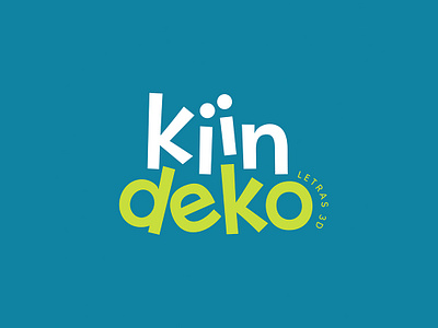 Kiin Deko - Illuminated Advertisements branding graphic design logo logotype