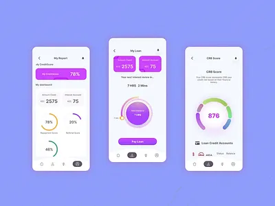 Uwazi loan app mobile ui animation 3d animation branding design graphic design illustration logo motion graphics ui vector