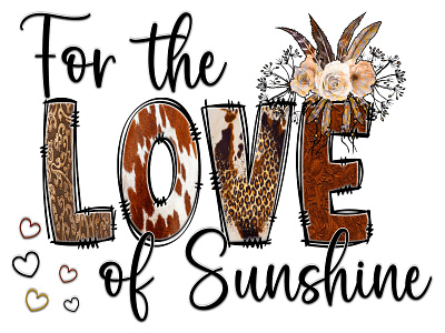 for the love of sunshine bundle design graphic design logo