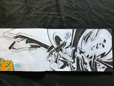 Venok graffiti graffiti art illustration ink letters