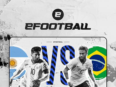 eFootball - Redesign art direction branding concept design efootball football game soccer sport ui ux