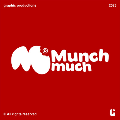 Logo Design & Branding for Munch Much ® 3d branding graphic design logo ui