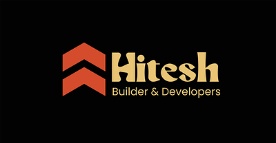 Hitesh Builder & Developer: Crafting Your Dream Spaces brand logo design logo mark