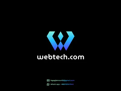 Letter W logo, Tech, Technology logo agency logo brand brand identity brand logo branding business logo company logo design letter w logobrand logomaker logotipo logotype modern logo startup logo tech tech logo technology technology logo w logo