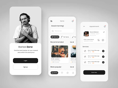 Saloon App Design appdesign barber hair cut jeans jeansbeauty mobile app saloon saloon app uidesign uiux uiuxdesign uxdesign