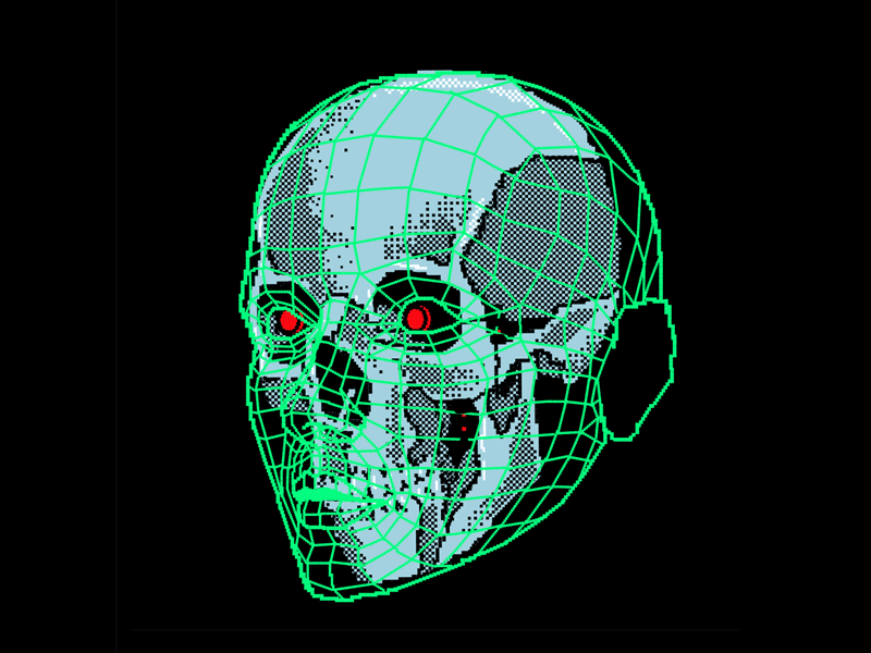 Final Boss. つづく. 8bits animation arcade cartoon character design gif graphic design illustration pixel pixelart pixels retro skull vector