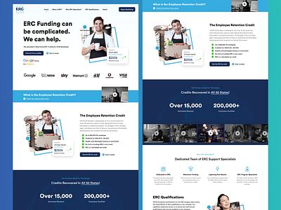 Credit Funding Website branding clean design minimalist ui ux web website