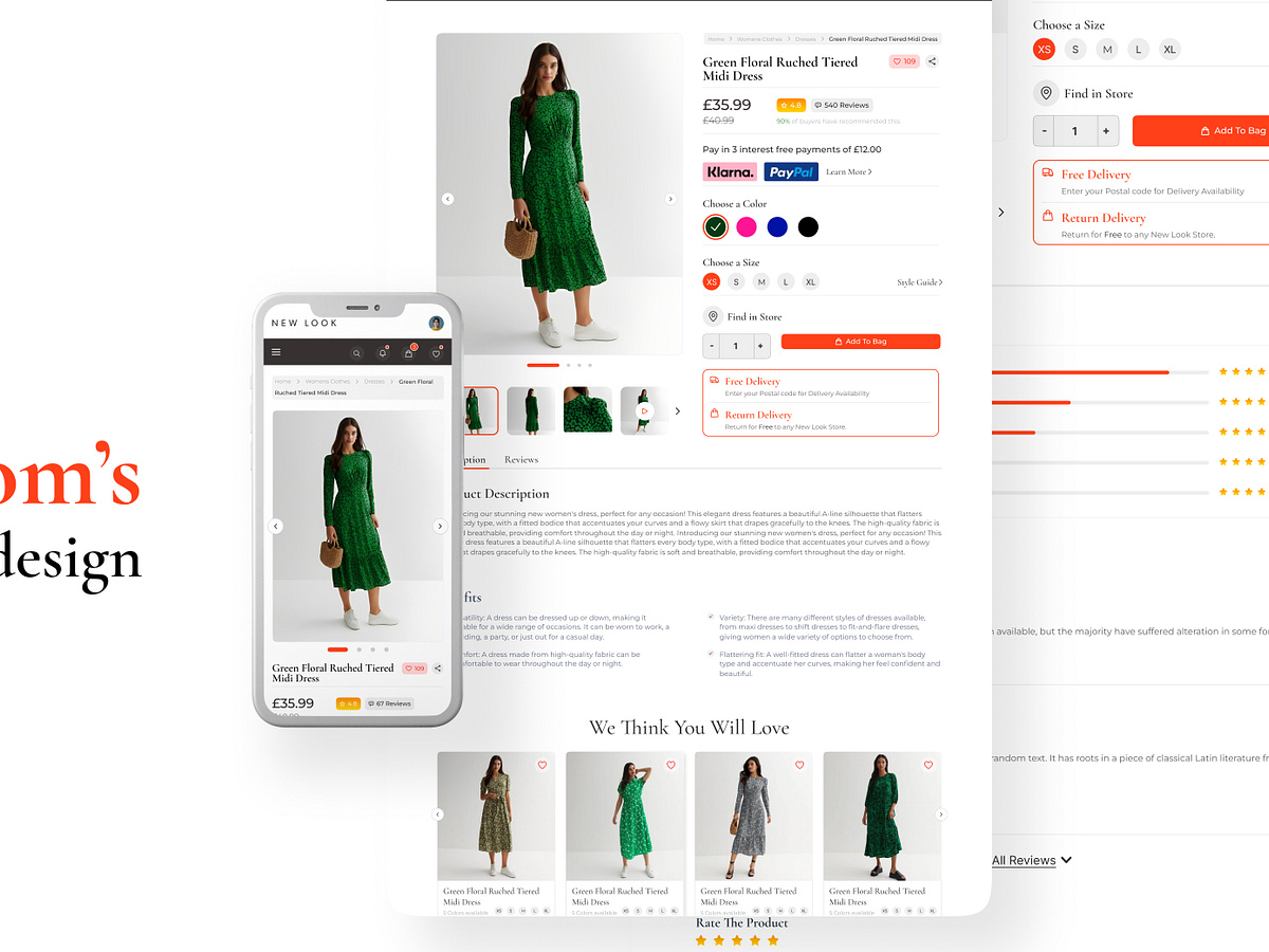 Clothing Website designs, themes, templates and downloadable graphic ...