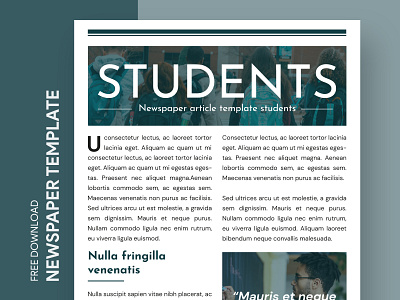 Newspaper Article For Students Free Google Docs Template academy article college daily docs document education free template free template google docs gazette google google docs ms newspaper printing student template university word