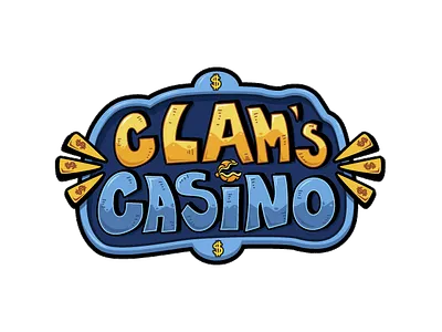 Clam's Casino game tittle graphic design logo