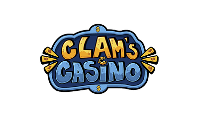 Clam's Casino game tittle graphic design logo