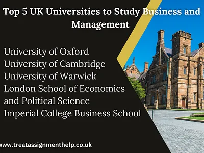 Top Five Universities in the UK to Study Business and Management businessandmanagement topukuniversities