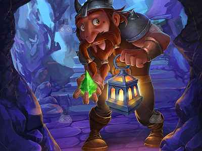 Mystical Dwarf: Slot Character Art by Gamix Labs 2d artwork animation dwarf dwarf community dwarf man slot art dwarf man slot character dwarf man slot services dwarf slot art dwarfadventure fantasyworlds game characters gamix labs illustration old dwarf slot slotmachineart