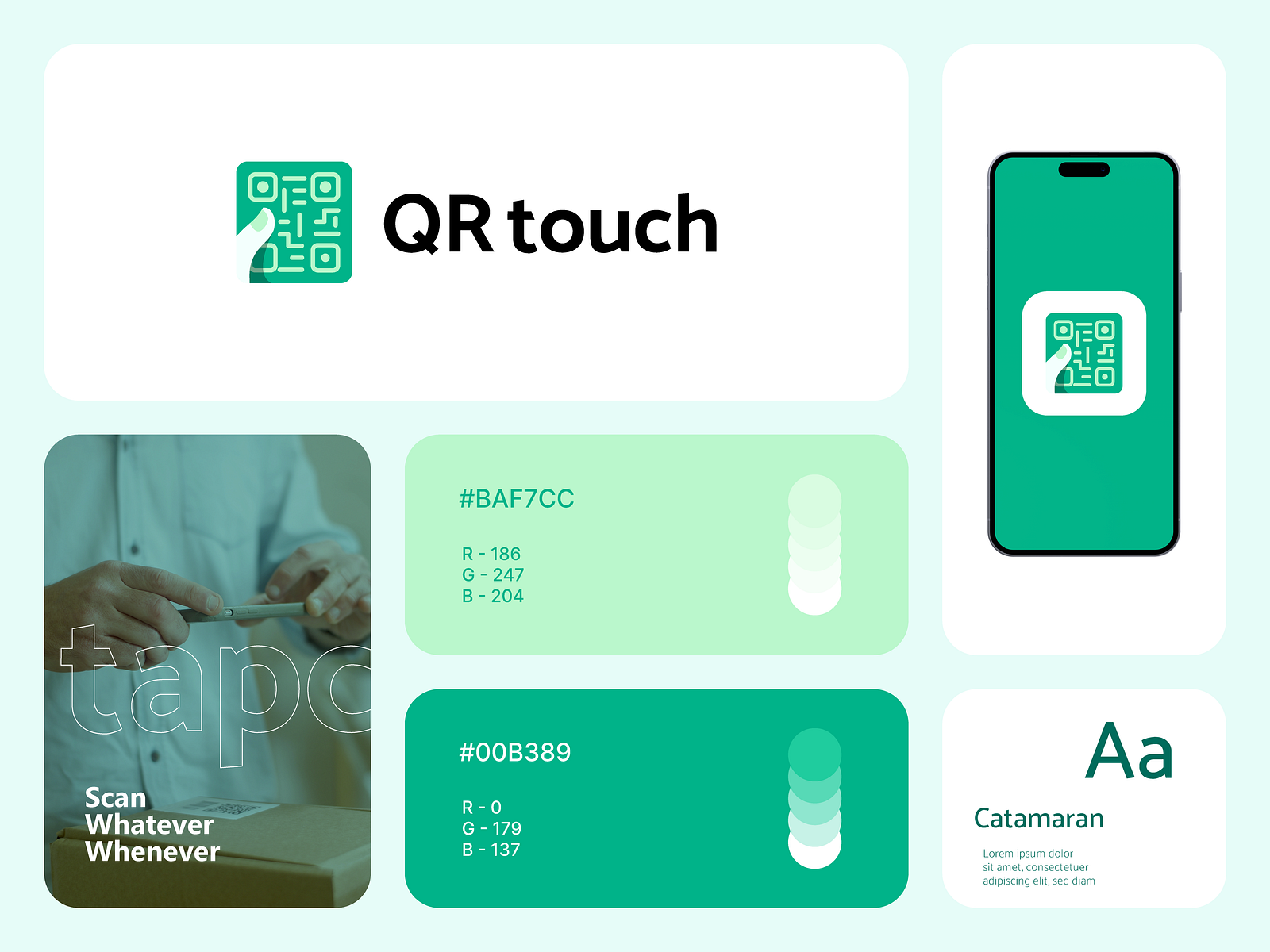 Qr Code Scanner Logo Design | Brand Style by Iftekhar Adil on Dribbble