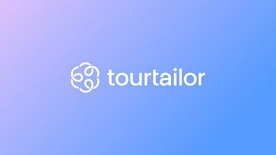Tourtailor logo branding design graphic design icon logo sign