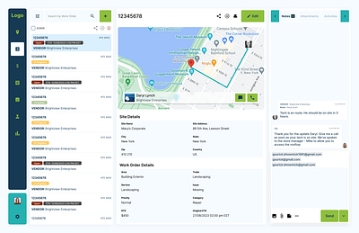 Facilities & Service Management Web Application business operations cmms facilities management saas service management software supply chain user experience voip web application work order management