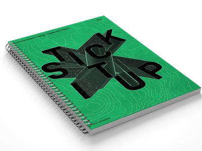 'stick it up' editorial publication design design editorial graphic design publication stickers type typography