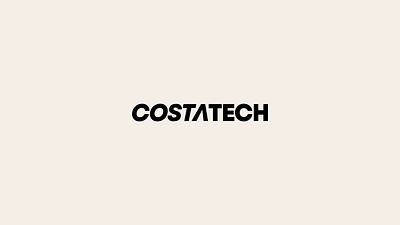 COSTATECH logo black brand branding business company creative design future graphic design illustration italic logo logofolio modern portfolio sale tech technology vector wordmark