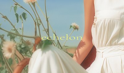 Echelon studio branding fashion graphic design logo ui