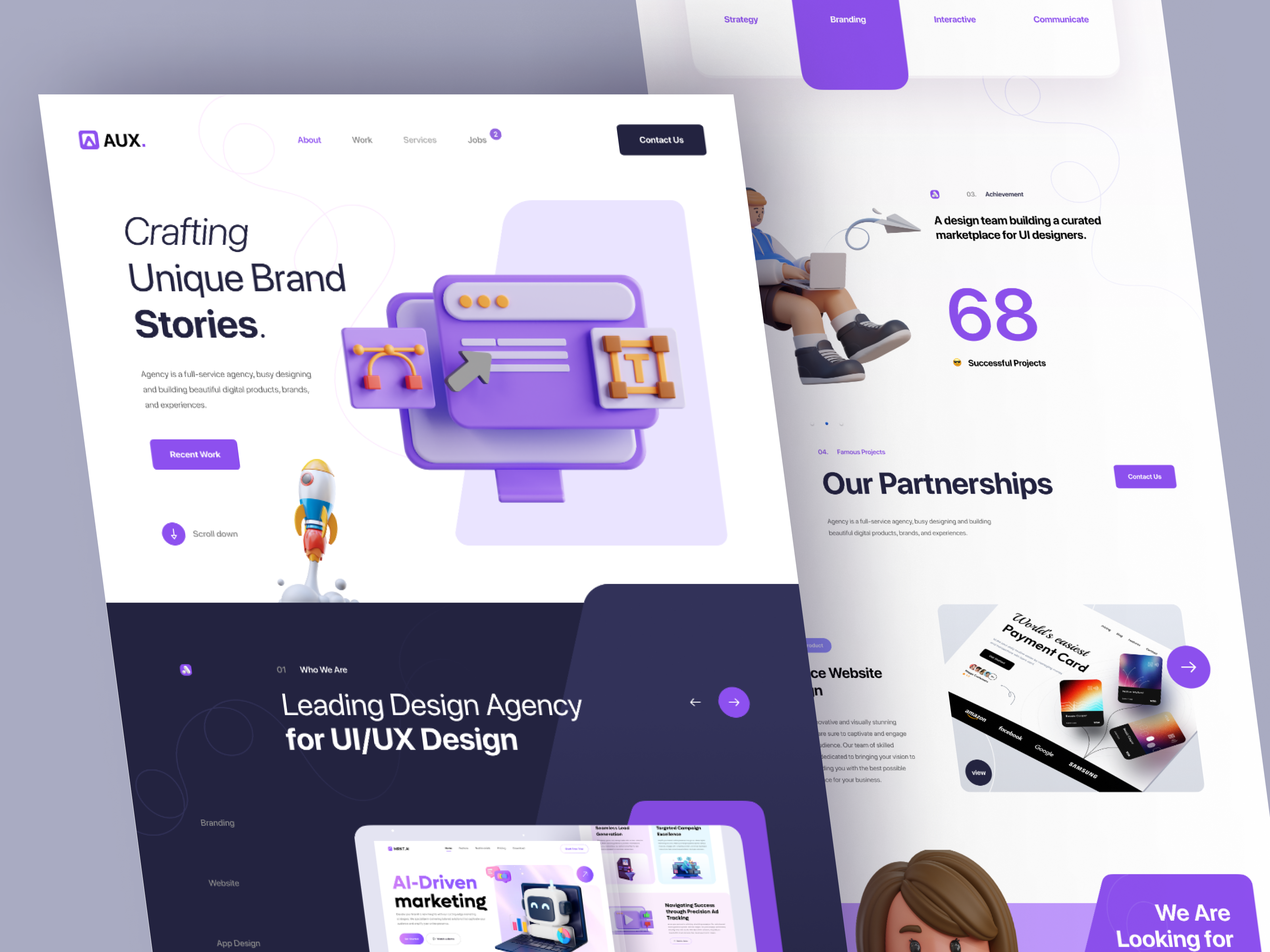 Example of Landing Page Design